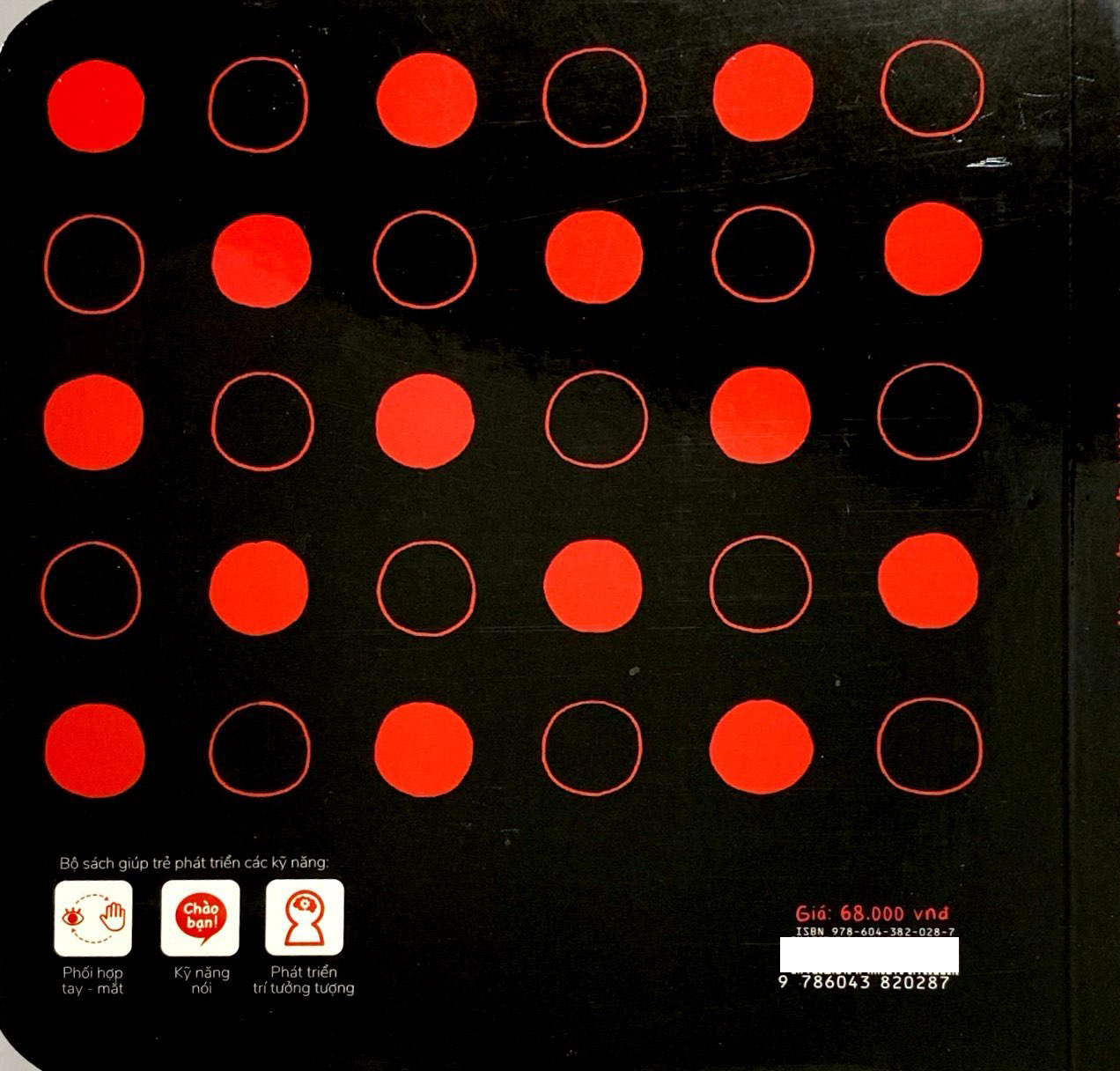 cuốn sách đầu tiên về màu sắc - chấm đỏ đi chơi