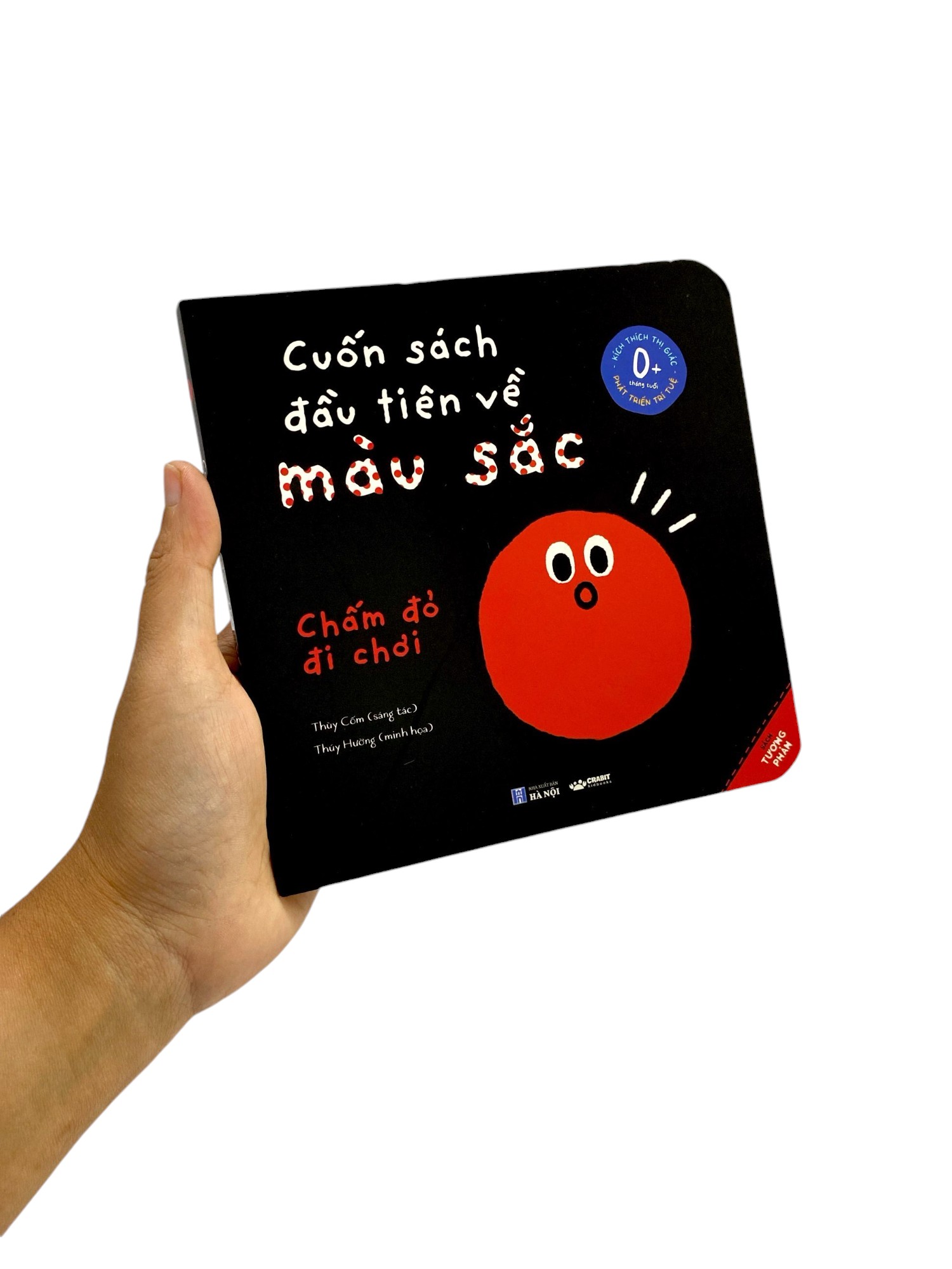 cuốn sách đầu tiên về màu sắc - chấm đỏ đi chơi