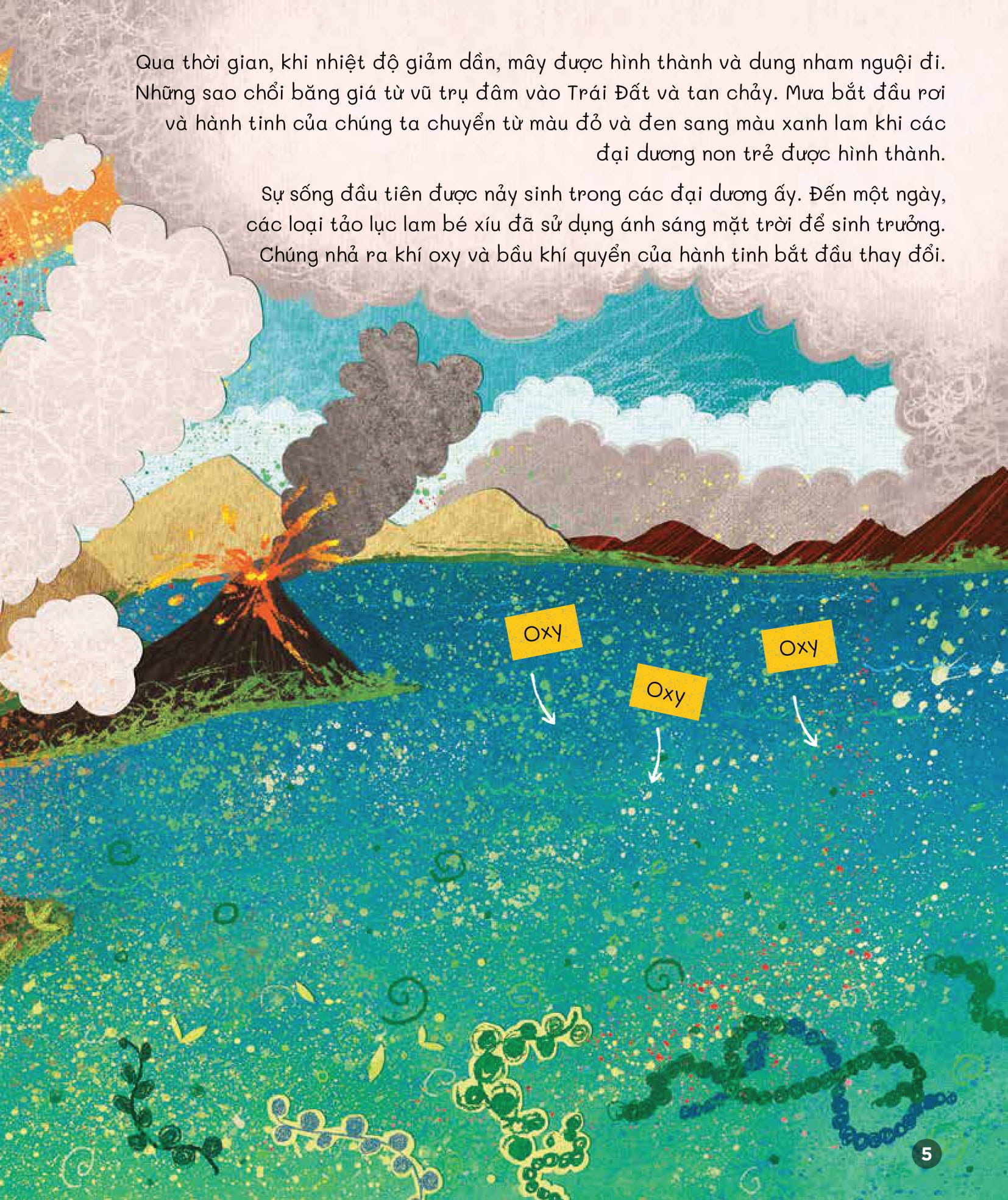 cuốn sách khoa học đầu tiên dành cho học sinh tiểu học - câu chuyện về biến đổi khí hậu