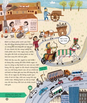 cuốn sách khoa học đầu tiên dành cho học sinh tiểu học - câu chuyện về các phát minh vĩ đại