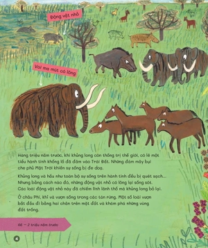 cuốn sách khoa học đầu tiên dành cho học sinh tiểu học - câu chuyện về lịch sử loài người