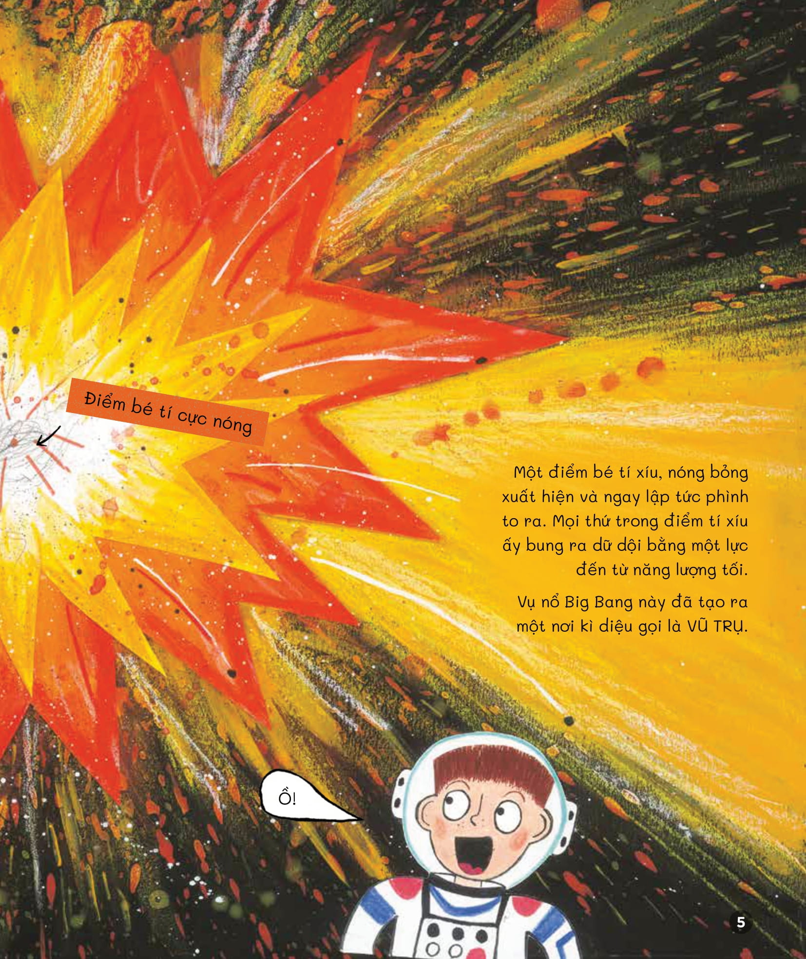 cuốn sách khoa học đầu tiên dành cho học sinh tiểu học - câu chuyện về vũ trụ kì diệu