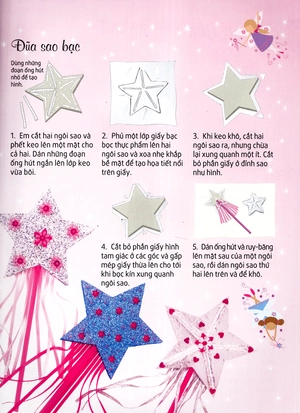 cuốn sách lớn dành cho bé gái - ý tưởng sáng tạo: thế giới các nàng tiên xinh đẹp