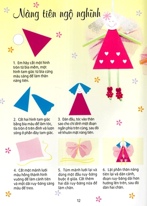 cuốn sách lớn dành cho bé gái - ý tưởng sáng tạo: thế giới các nàng tiên xinh đẹp