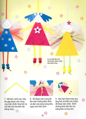 cuốn sách lớn dành cho bé gái - ý tưởng sáng tạo: thế giới các nàng tiên xinh đẹp