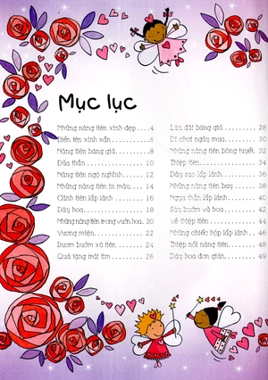 cuốn sách lớn dành cho bé gái - ý tưởng sáng tạo: thế giới các nàng tiên xinh đẹp