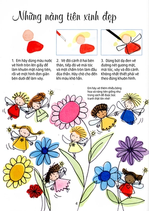 cuốn sách lớn dành cho bé gái - ý tưởng sáng tạo: thế giới các nàng tiên xinh đẹp