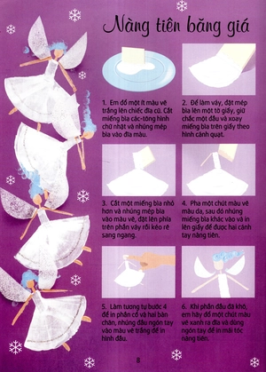 cuốn sách lớn dành cho bé gái - ý tưởng sáng tạo: thế giới các nàng tiên xinh đẹp