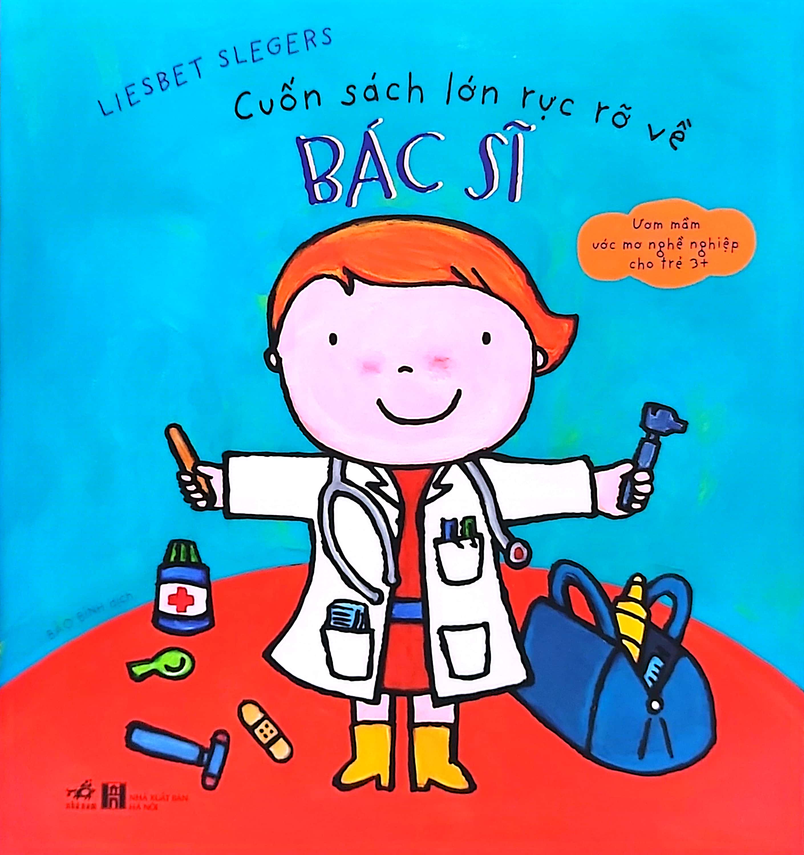 cuốn sách lớn rực rỡ về bác sĩ