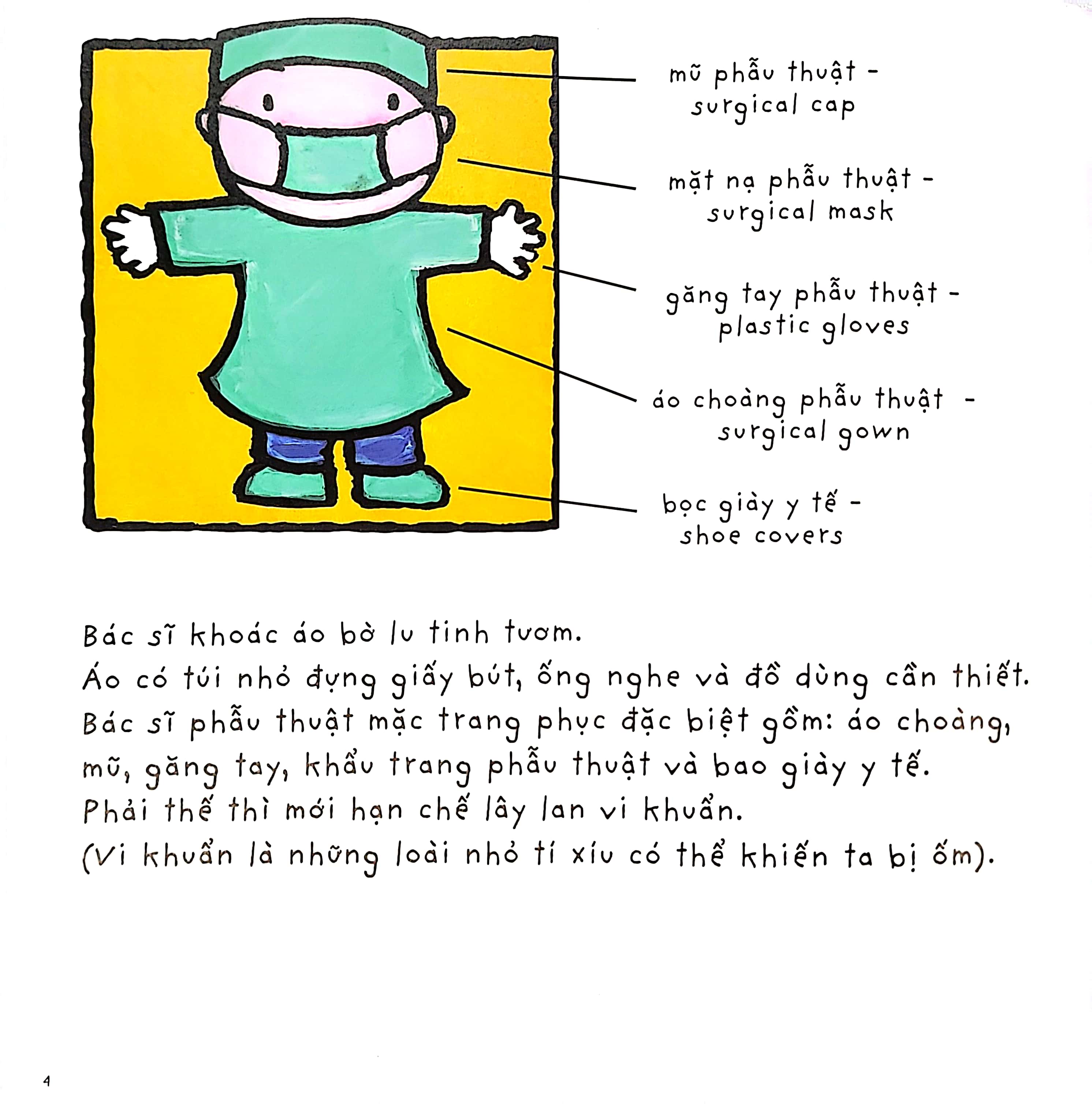 cuốn sách lớn rực rỡ về bác sĩ