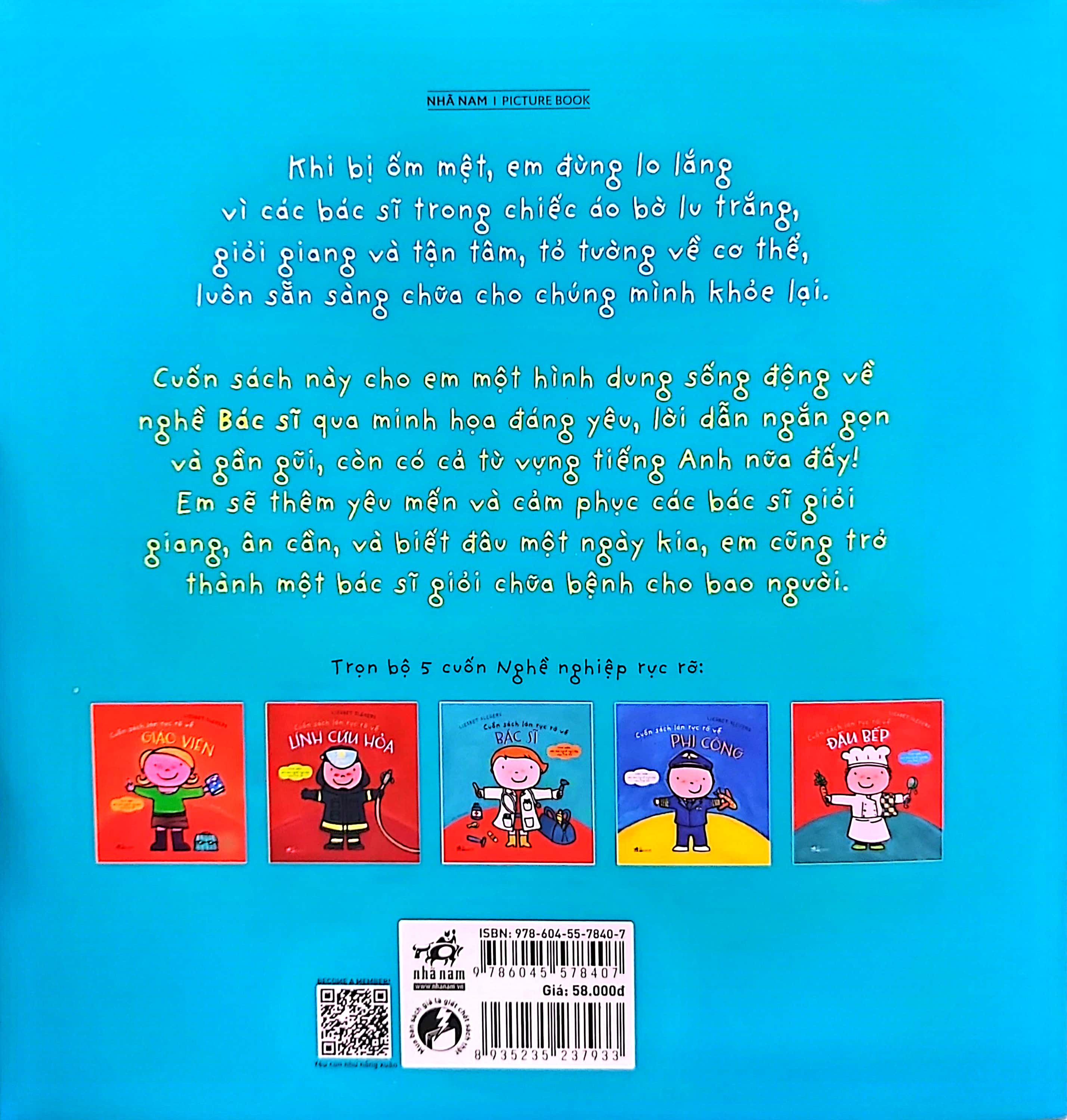 cuốn sách lớn rực rỡ về bác sĩ
