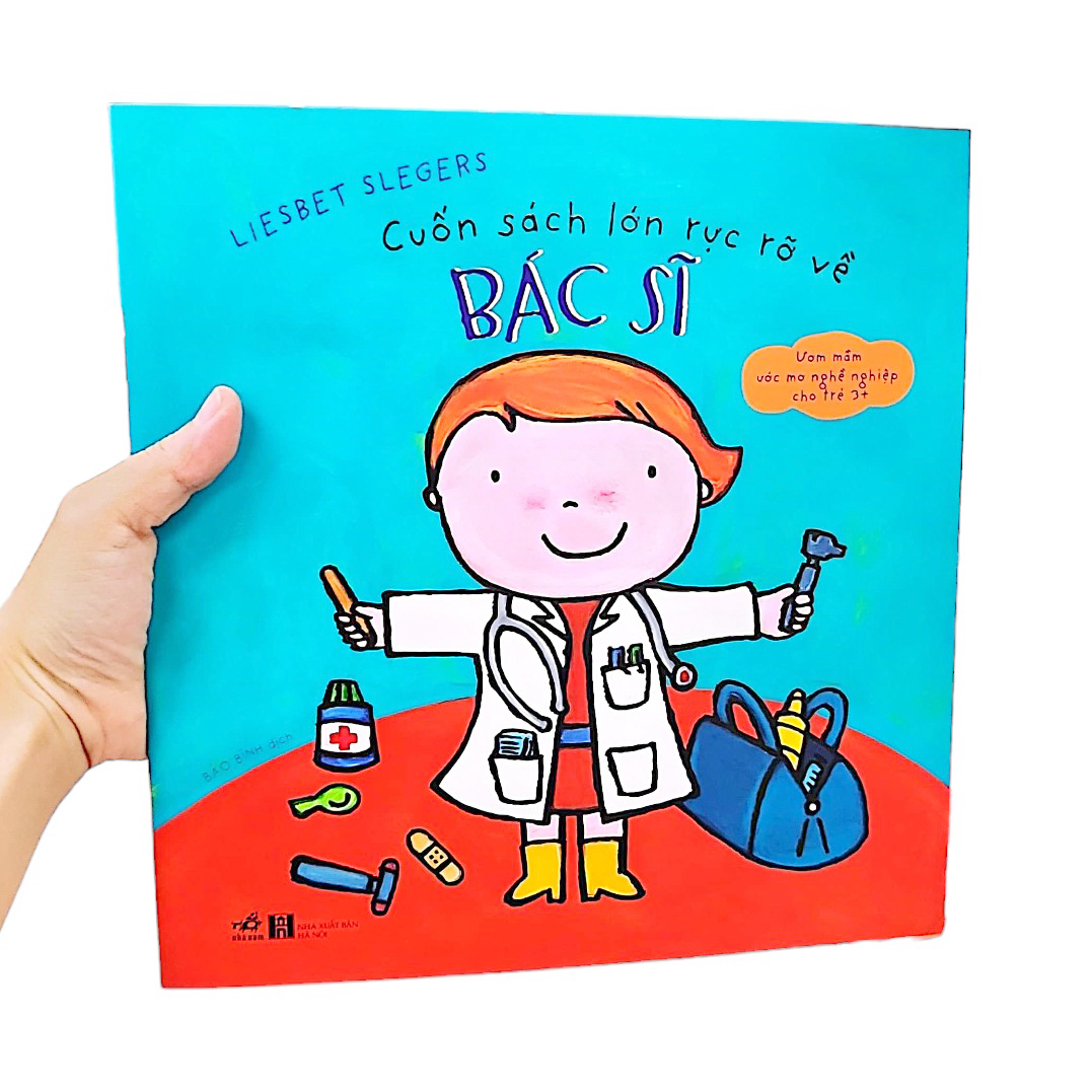 cuốn sách lớn rực rỡ về bác sĩ