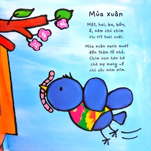 cuốn sách lớn rực rỡ về bốn mùa