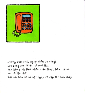 cuốn sách lớn rực rỡ về lính cứu hỏa