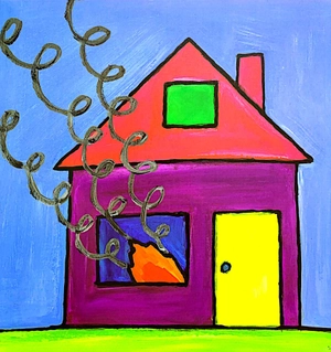 cuốn sách lớn rực rỡ về lính cứu hỏa