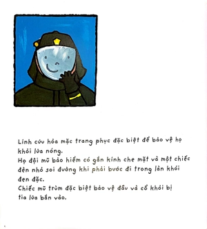 cuốn sách lớn rực rỡ về lính cứu hỏa