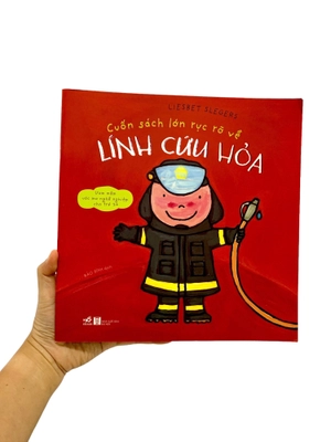 cuốn sách lớn rực rỡ về lính cứu hỏa