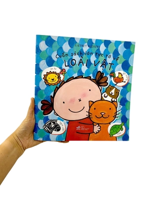 cuốn sách lớn rực rỡ về loài vật