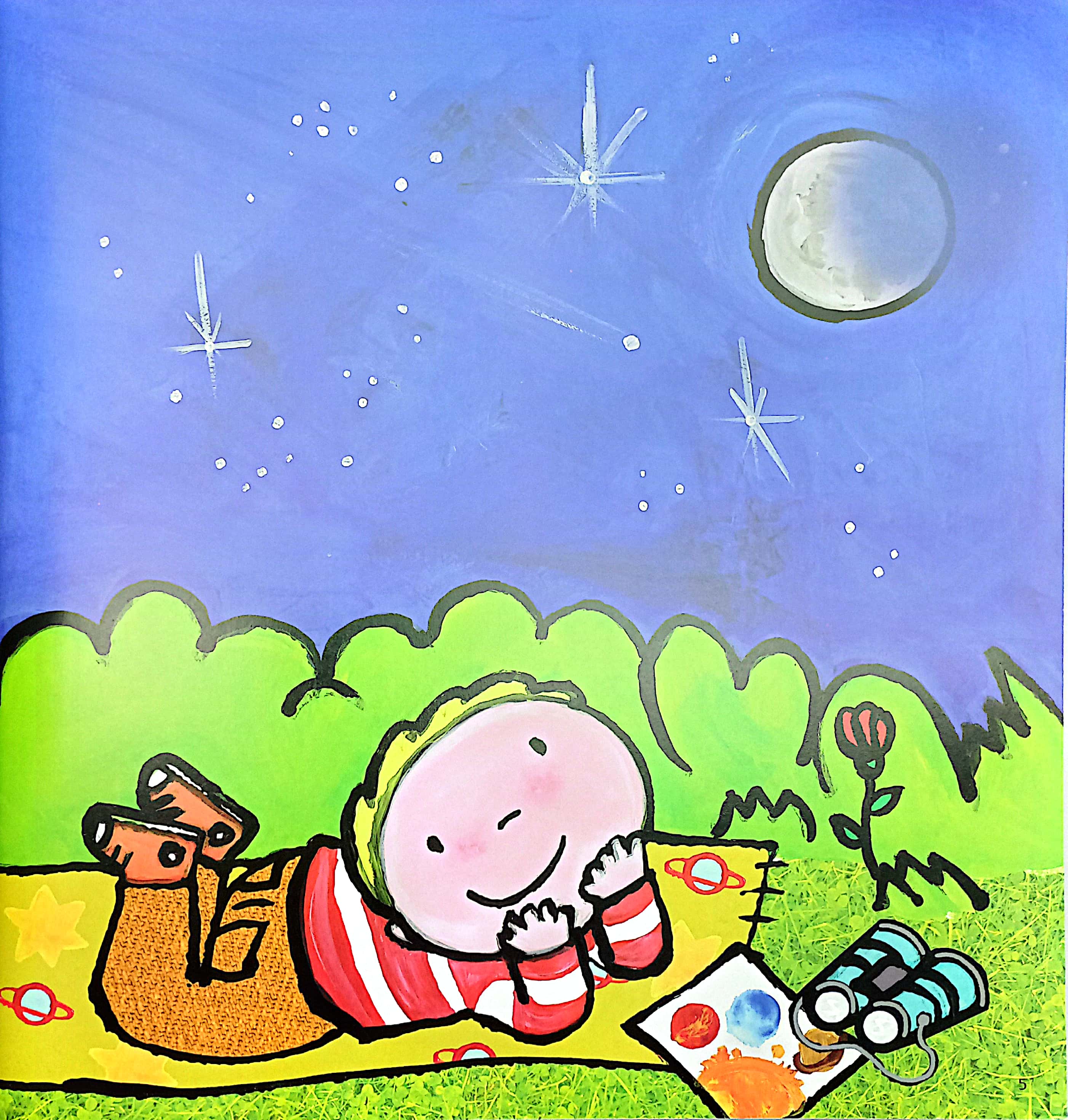 cuốn sách lớn rực rỡ về - nhà thiên văn học (kèm từ vựng song ngữ)