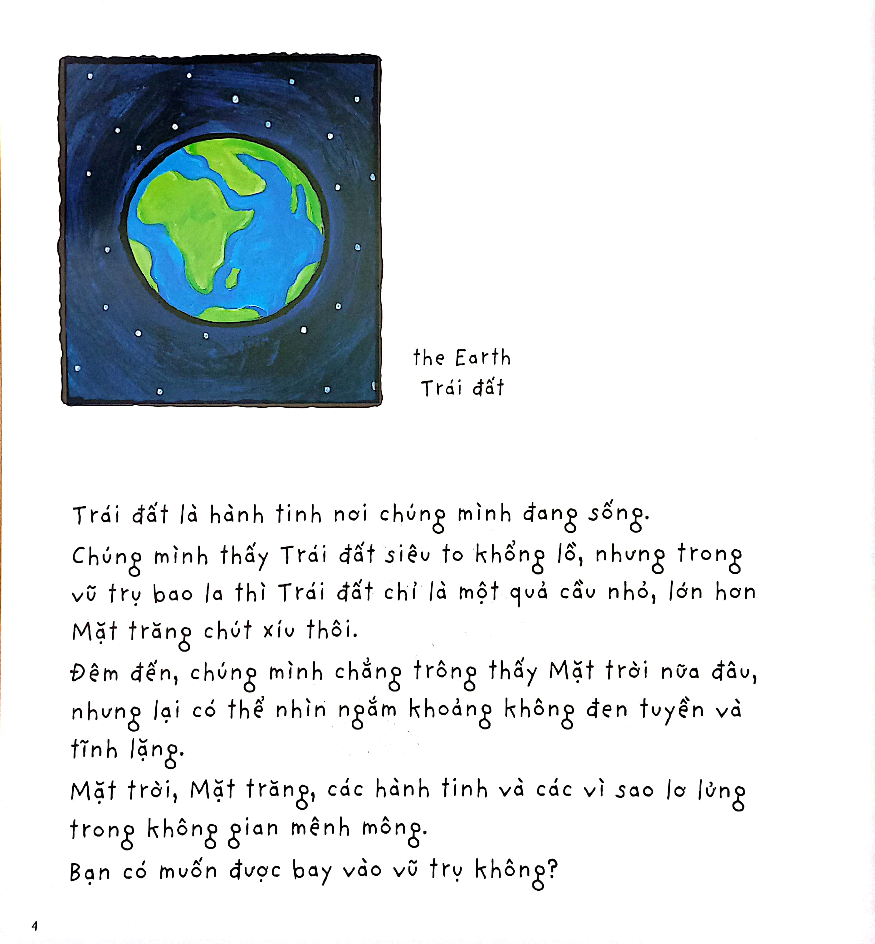 cuốn sách lớn rực rỡ về - phi hành gia (kèm từ vựng song ngữ)