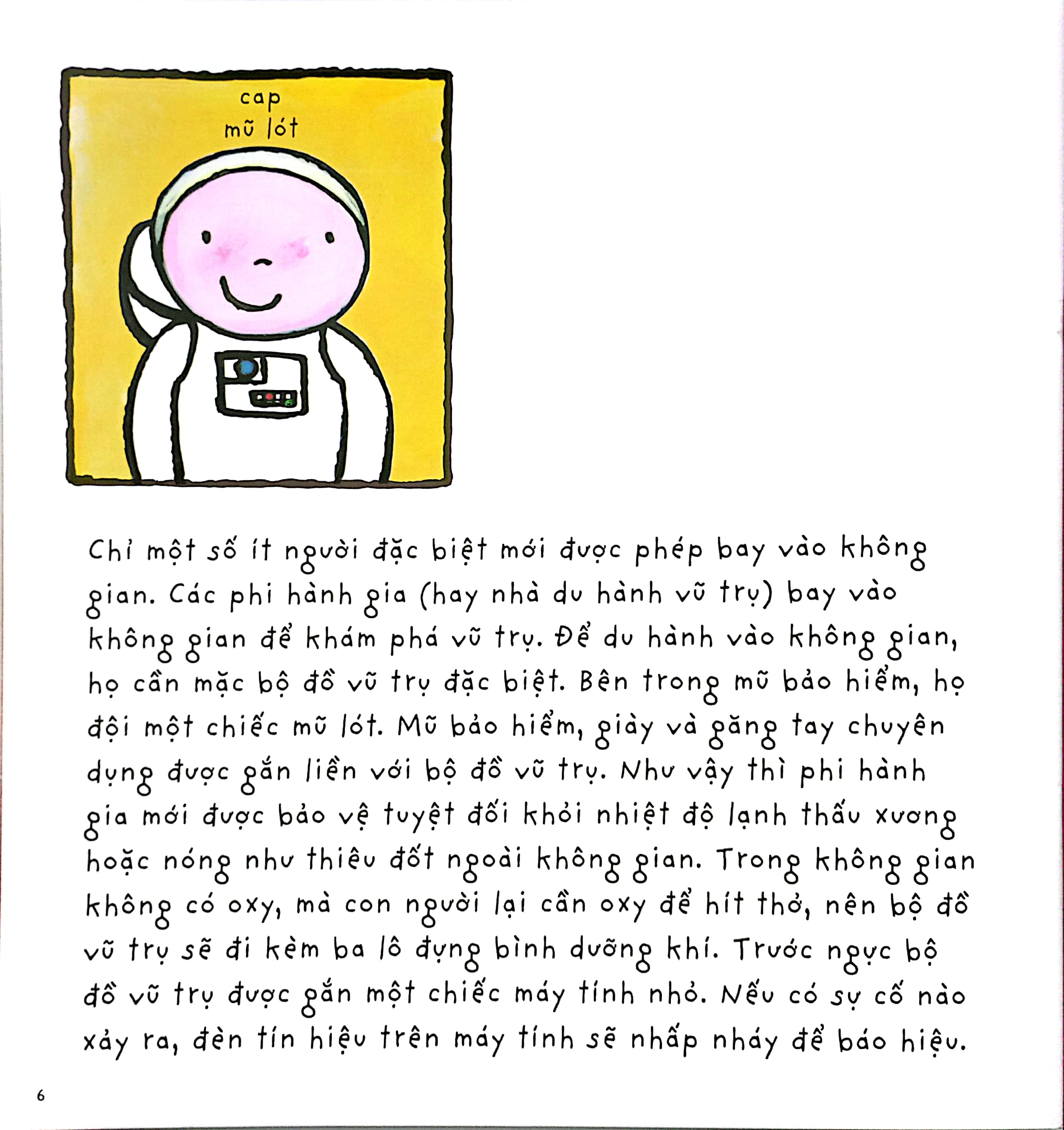 cuốn sách lớn rực rỡ về - phi hành gia (kèm từ vựng song ngữ)