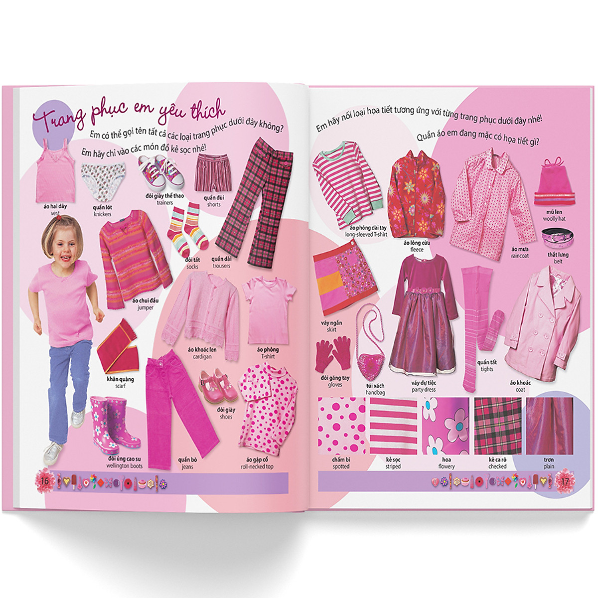 cuốn sách màu hồng - tiếng anh cho bé gái (2019)