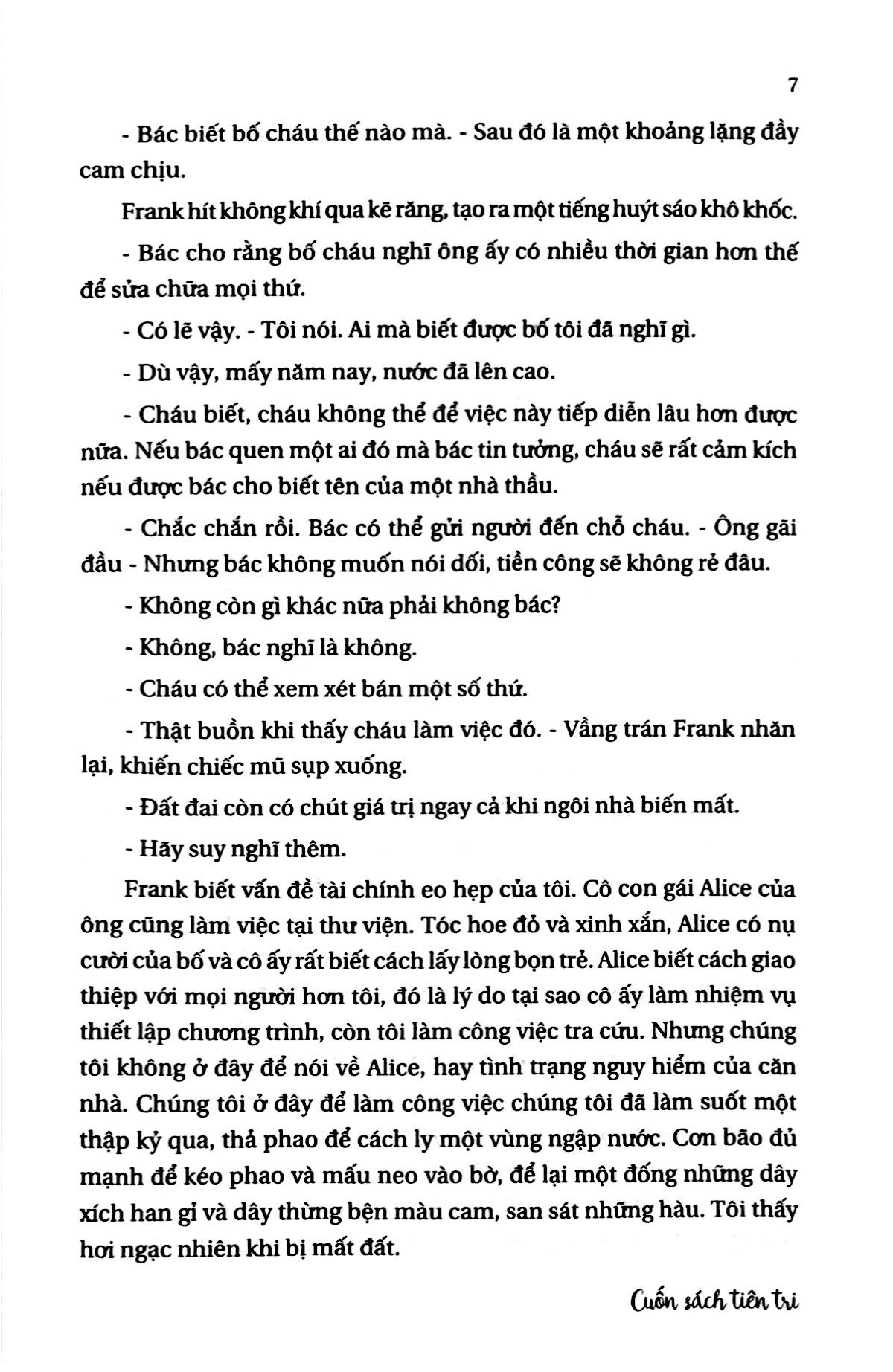 cuốn sách tiên tri