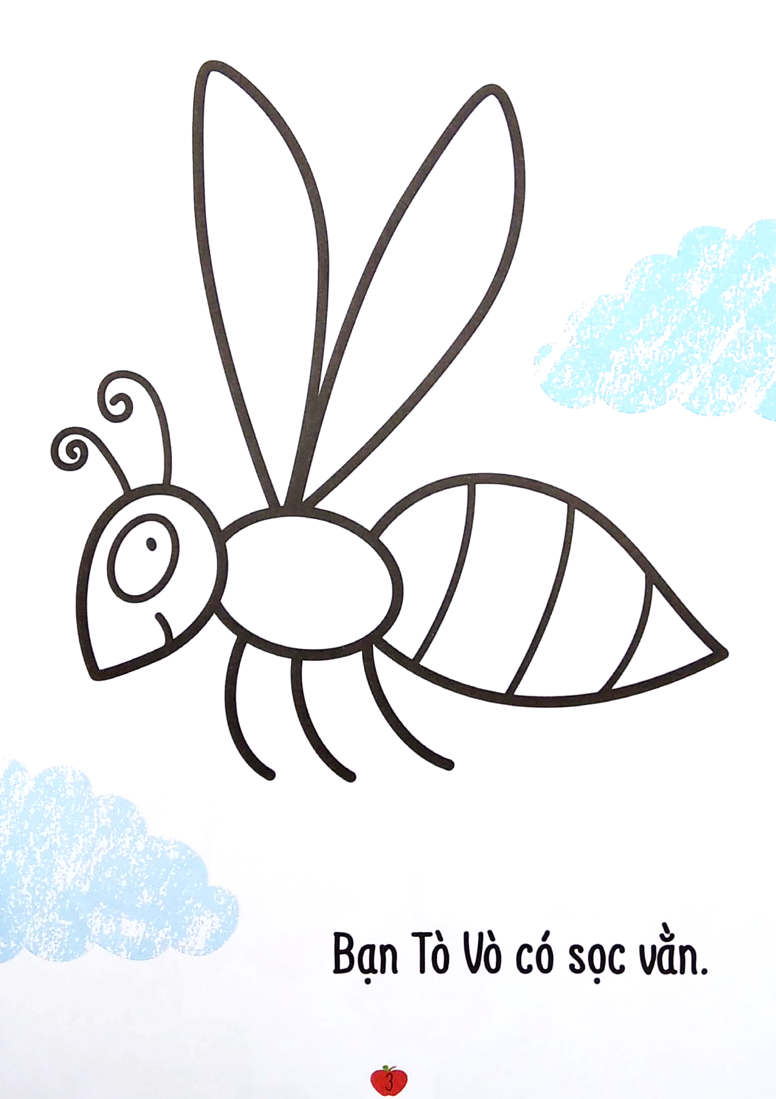 cuốn sách tô màu đầu tiên của tớ - côn trùng