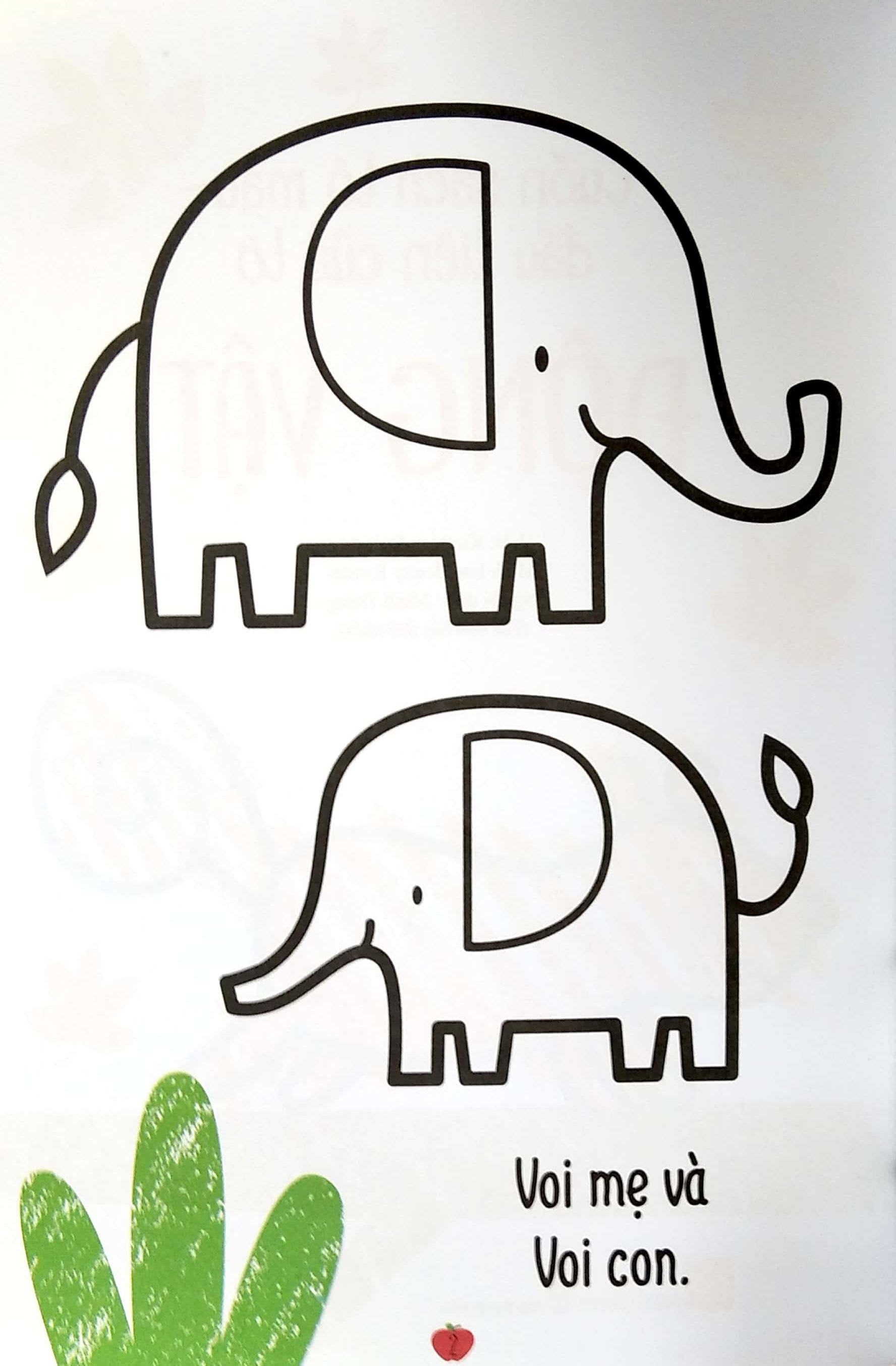 cuốn sách tô màu đầu tiên của tớ - động vật