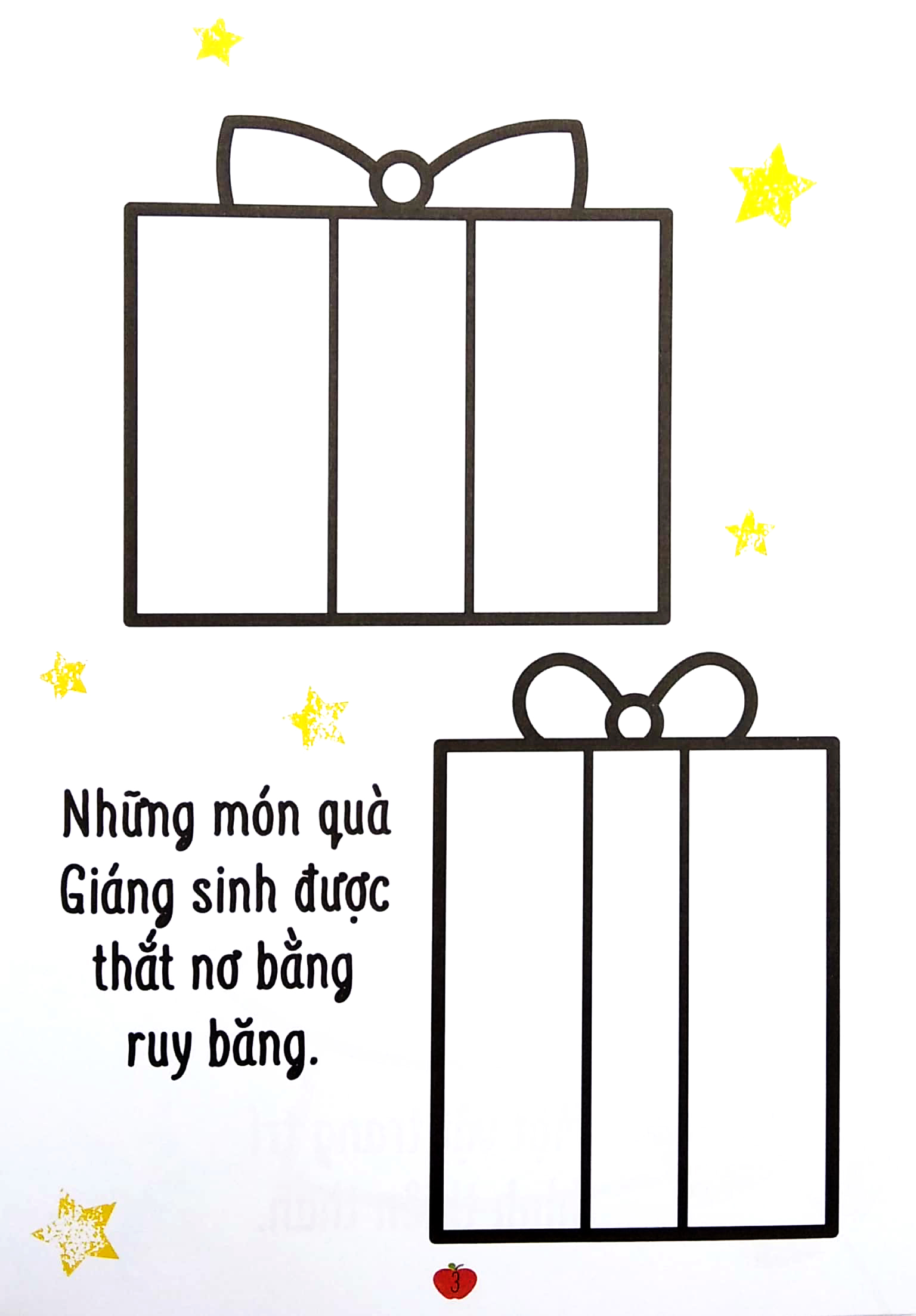 cuốn sách tô màu đầu tiên của tớ - giáng sinh