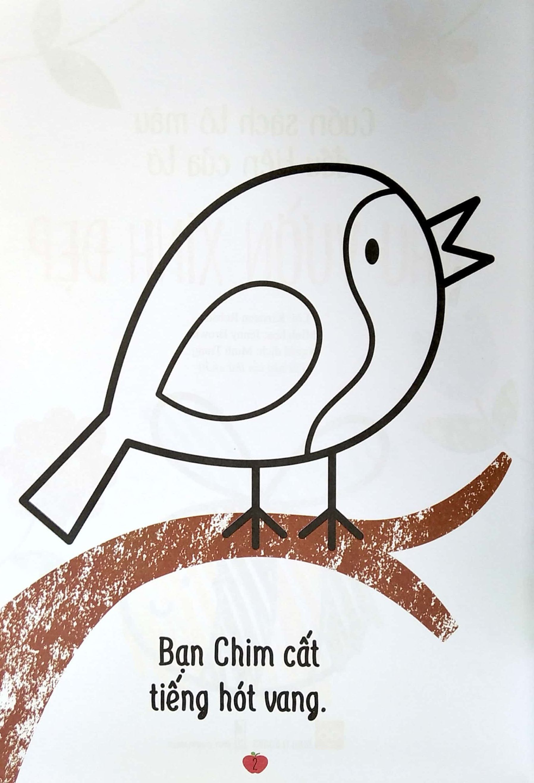 cuốn sách tô màu đầu tiên của tớ - khu vườn xinh đẹp