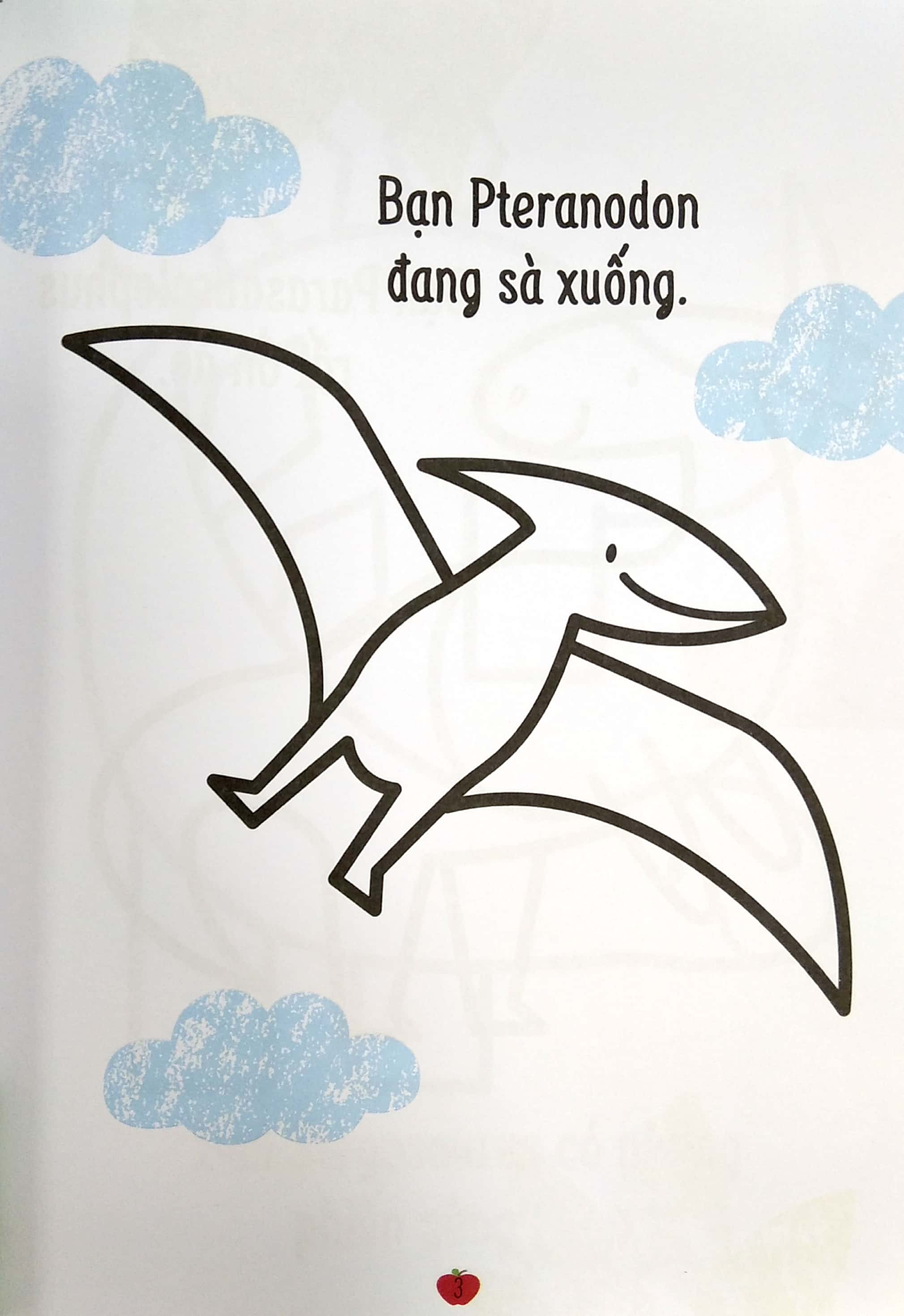 cuốn sách tô màu đầu tiên của tớ - khủng long