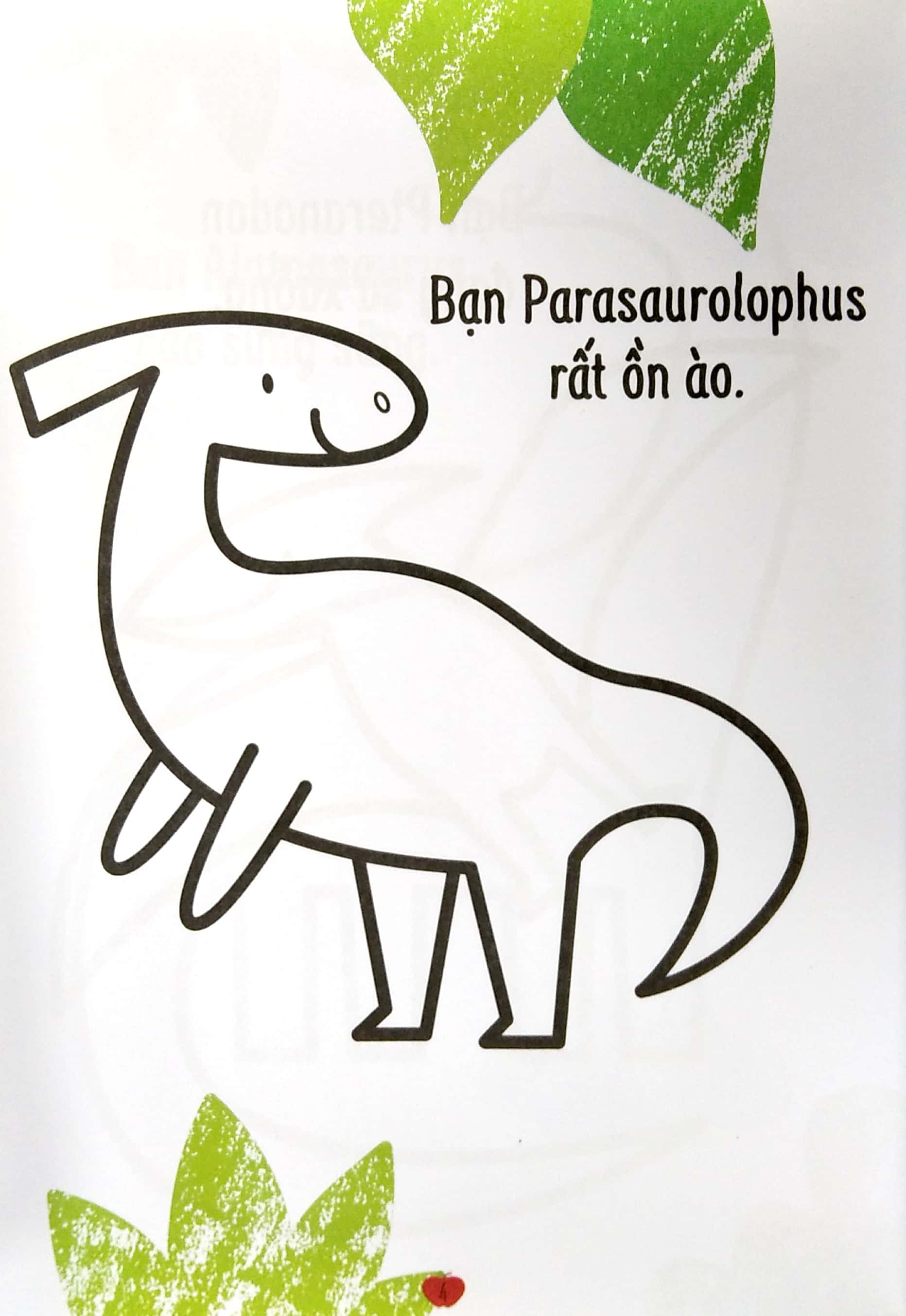 cuốn sách tô màu đầu tiên của tớ - khủng long