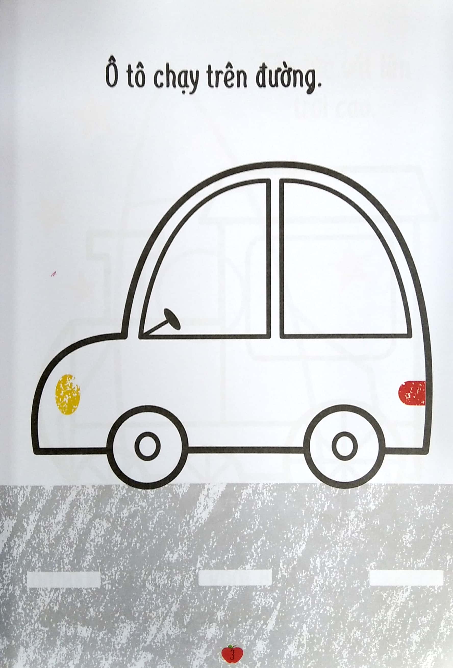 cuốn sách tô màu đầu tiên của tớ - phương tiện giao thông