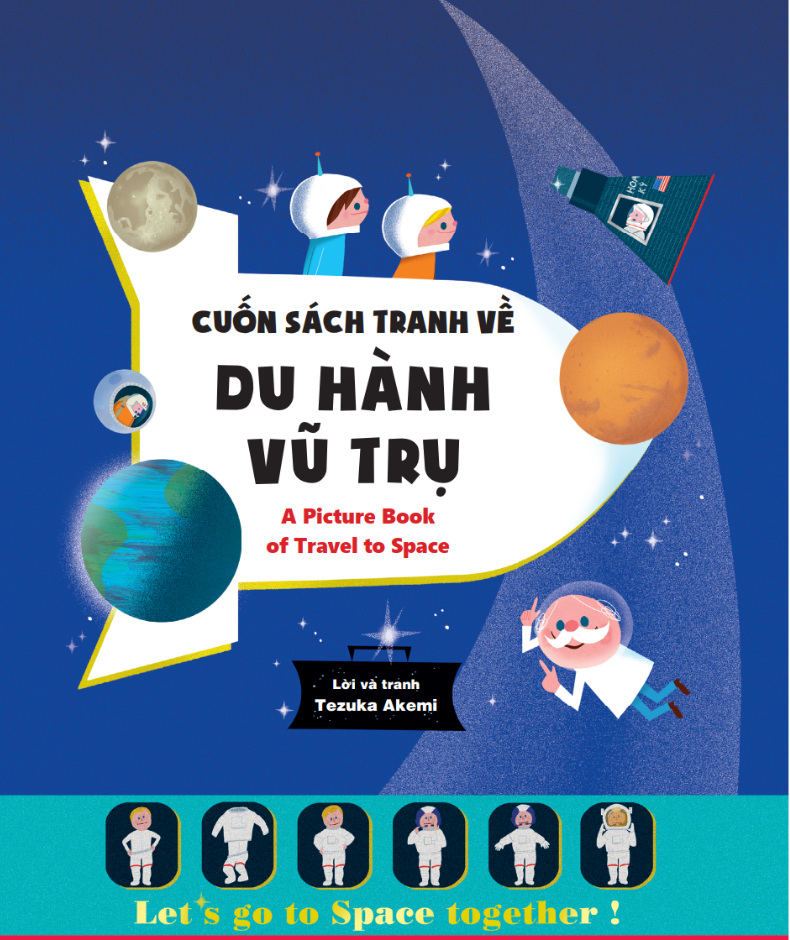 Cuốn Sách Tranh Về Du Hành Vũ Trụ