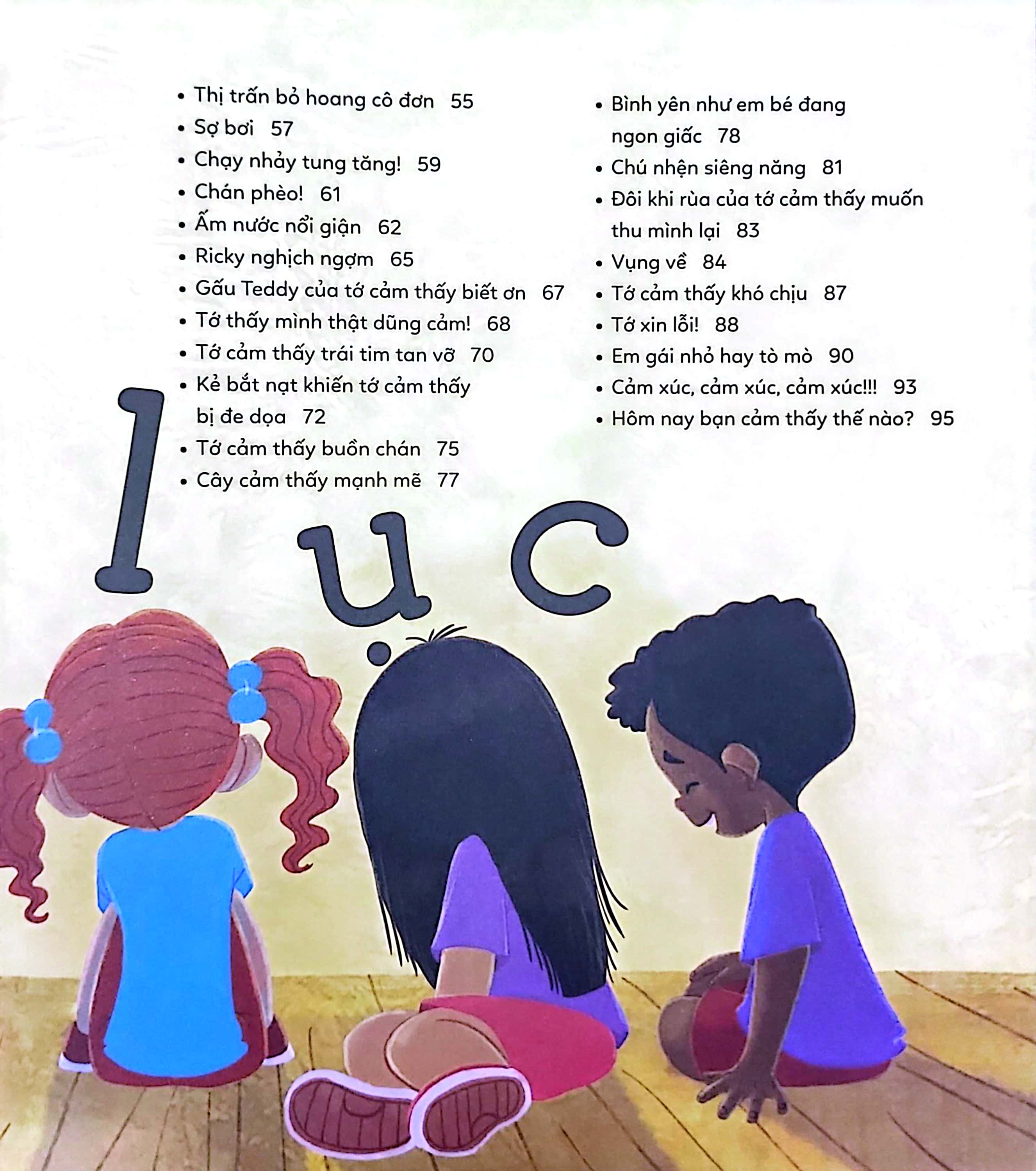 cuốn sách tươi tắn về cảm xúc