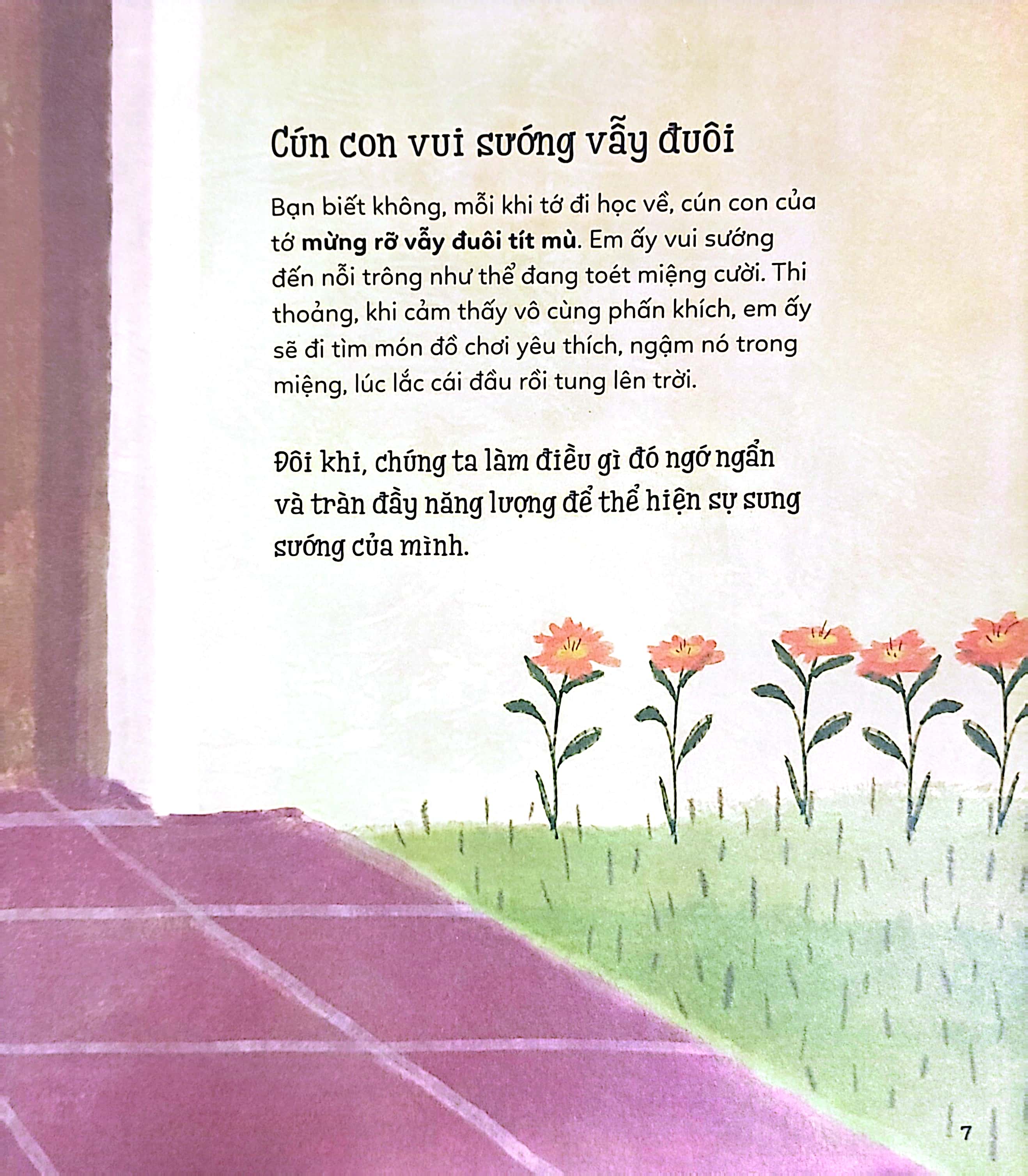 cuốn sách tươi tắn về cảm xúc