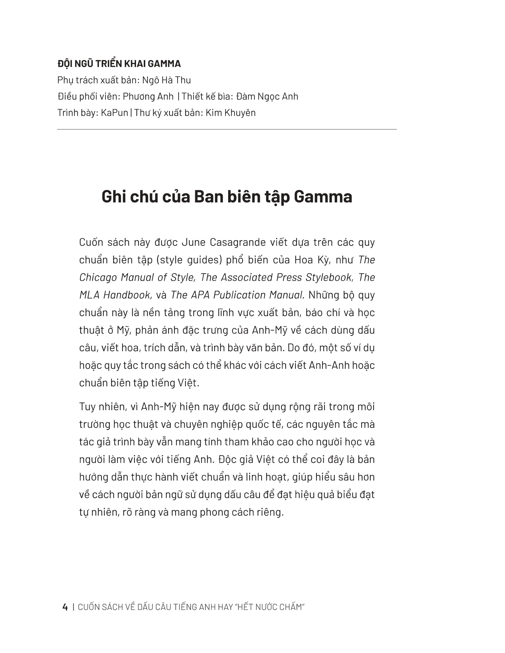 Cuốn Sách Về Dấu Câu Tiếng Anh Hay “Hết Nước Chấm.”