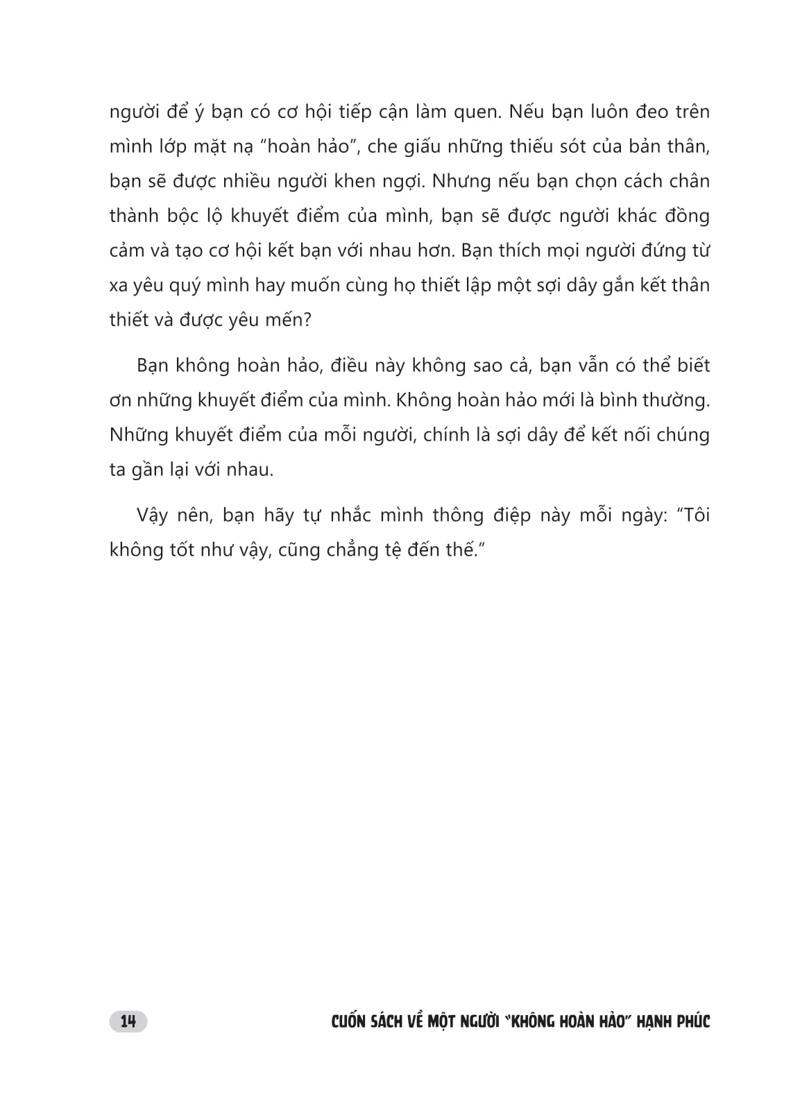 cuốn sách về một người “không hoàn hảo” hạnh phúc - 4 bài học về sự trưởng thành cho người trẻ