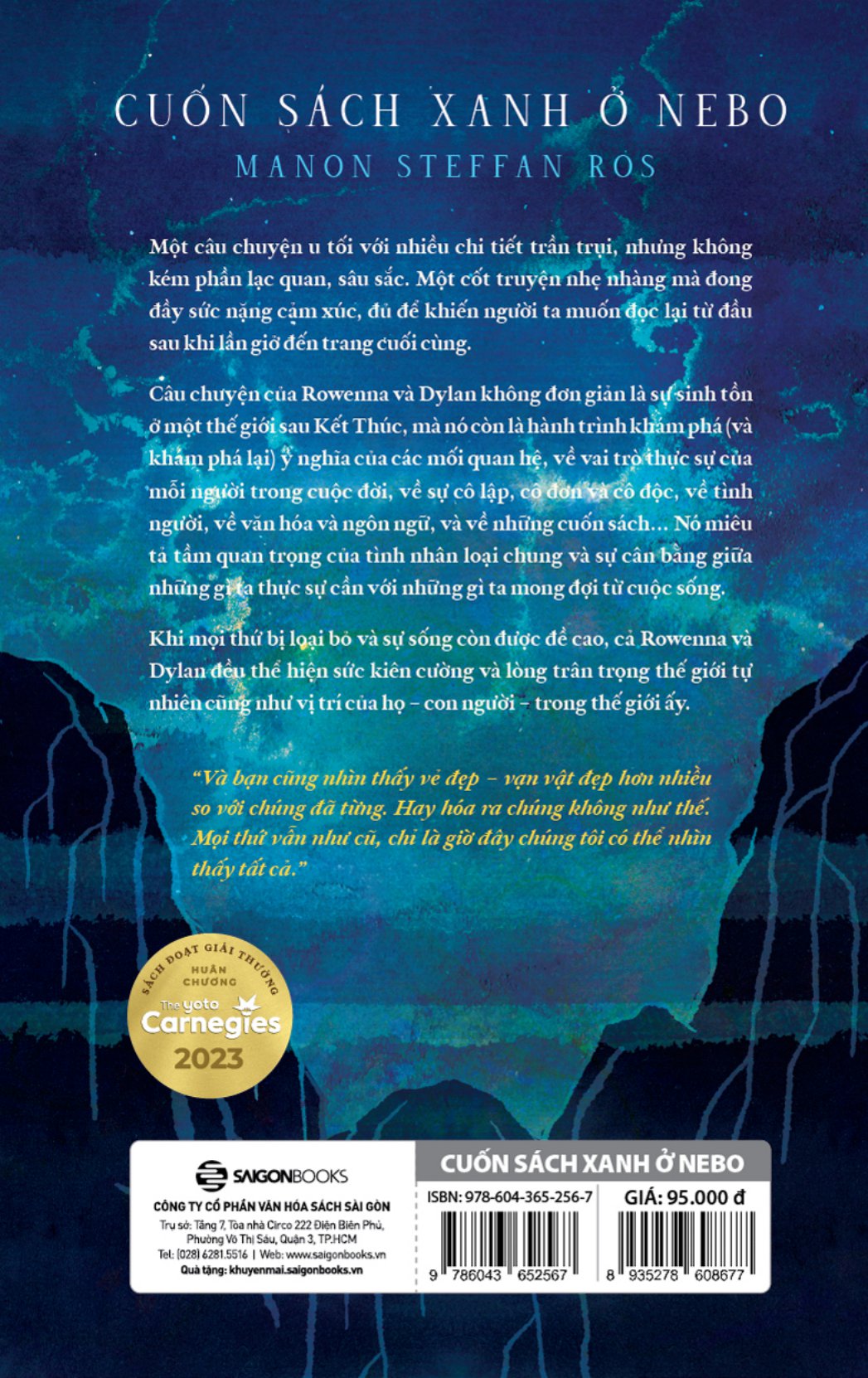 cuốn sách xanh ở nebo - một câu chuyện làm tan vỡ trái tim nhưng cũng sẽ chữa lành nó