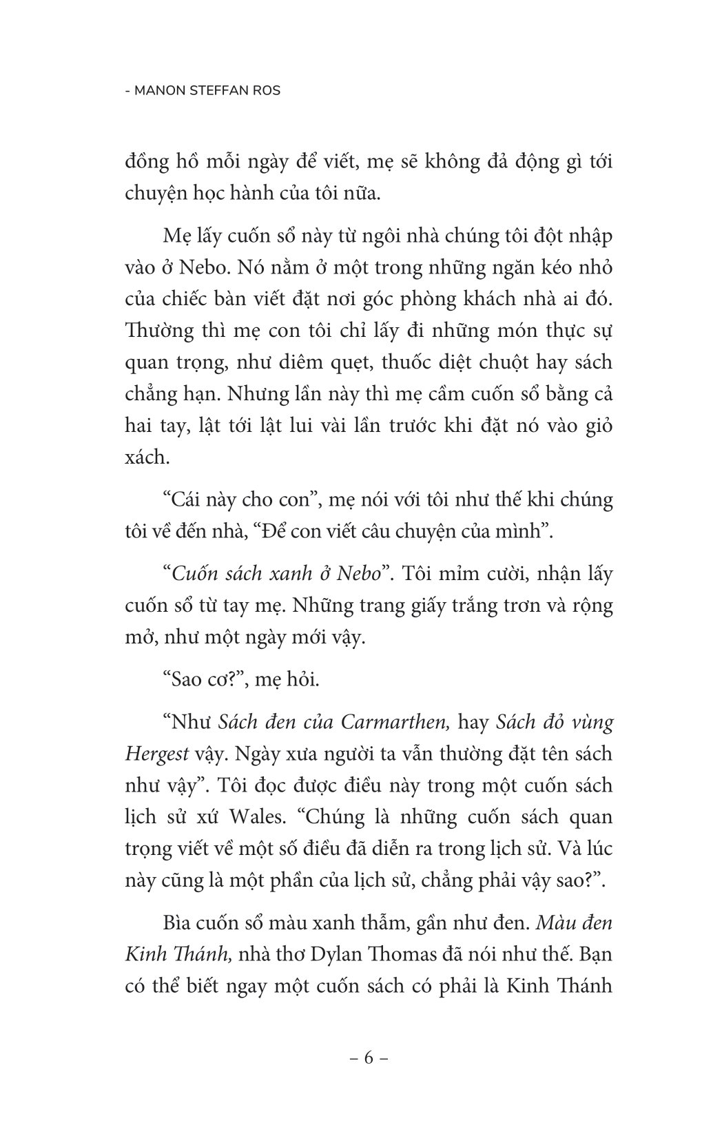 cuốn sách xanh ở nebo - một câu chuyện làm tan vỡ trái tim nhưng cũng sẽ chữa lành nó