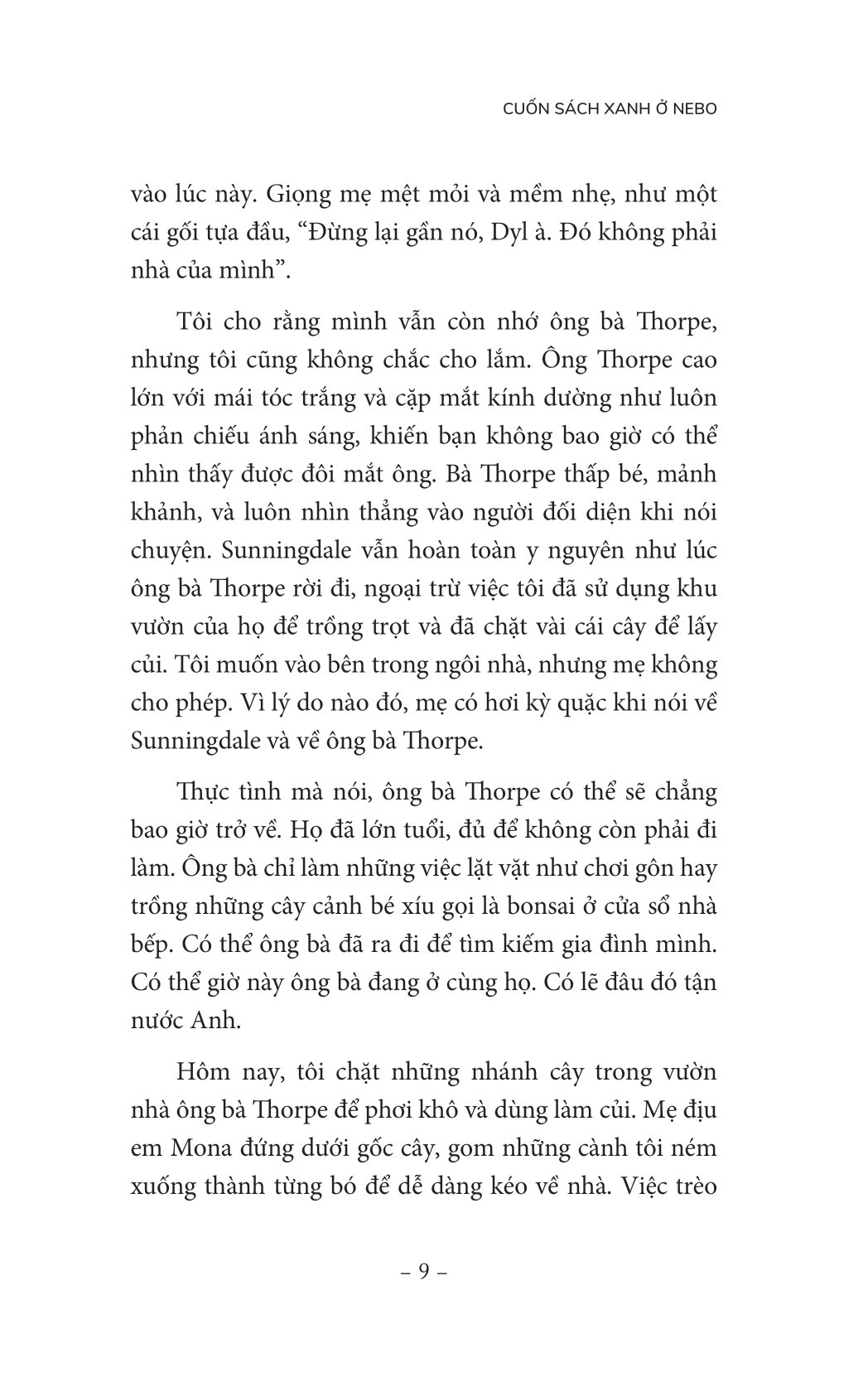 cuốn sách xanh ở nebo - một câu chuyện làm tan vỡ trái tim nhưng cũng sẽ chữa lành nó