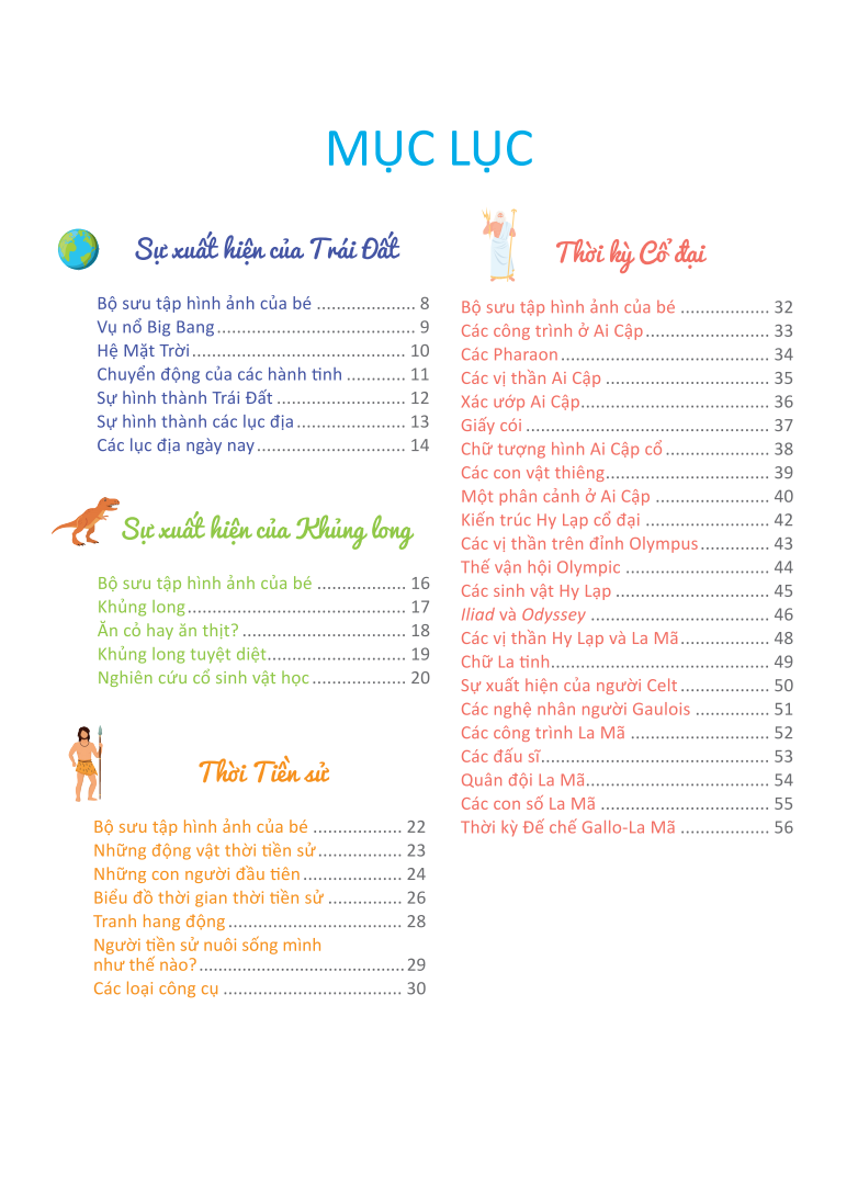 cuốn sổ lớn montessori về lịch sử thế giới (bìa mềm)