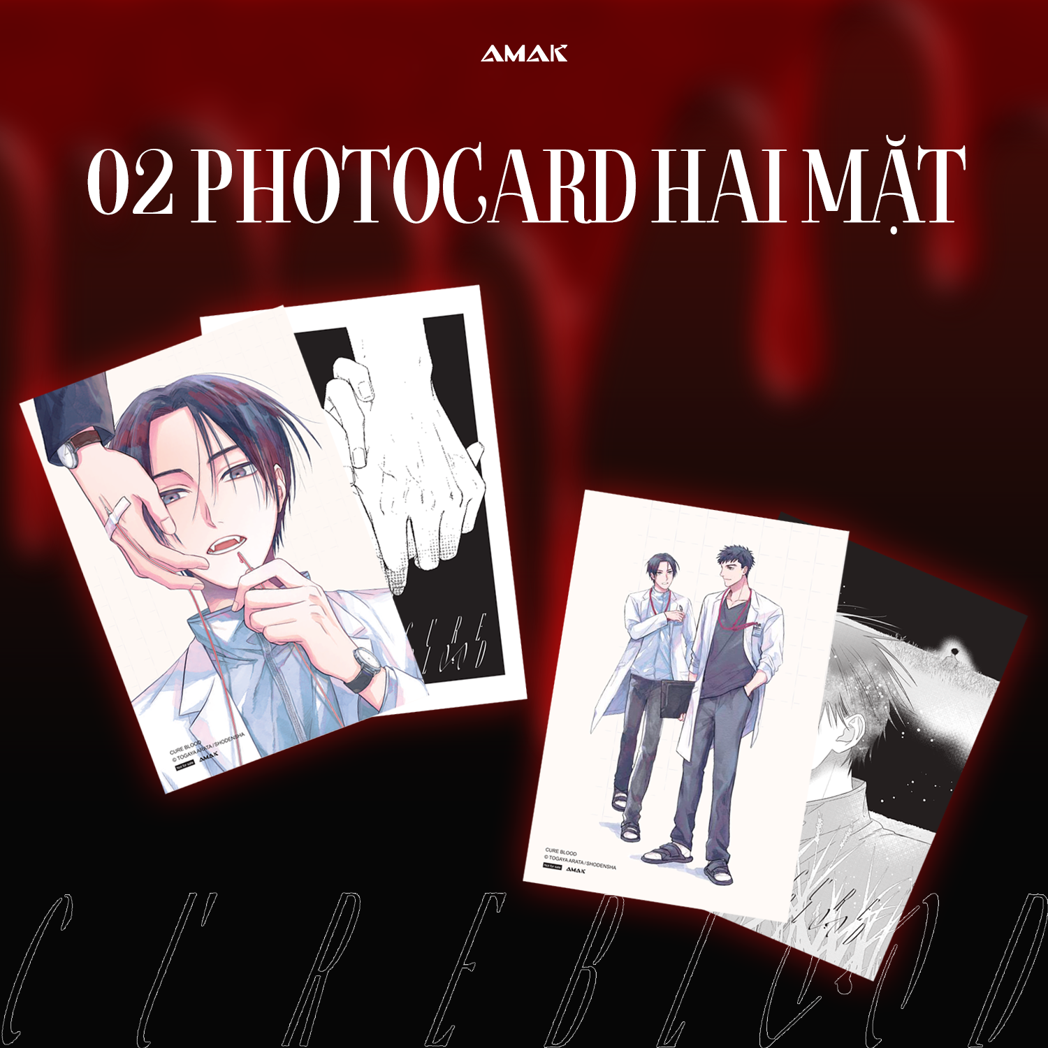 Cure Blood - Tặng Kèm 1 Bookmark Hai Mặt + 2 Photocard