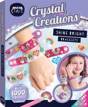 curious craft - crystal creations - shine bright bracelets