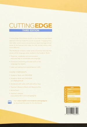 cutting edge intermediate workbook with key 3ed