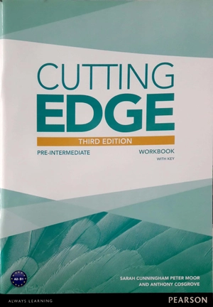 cutting edge: pre-intermediate workbook with key