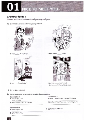 cutting edge starter workbook with key