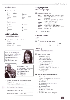 cutting edge starter workbook with key