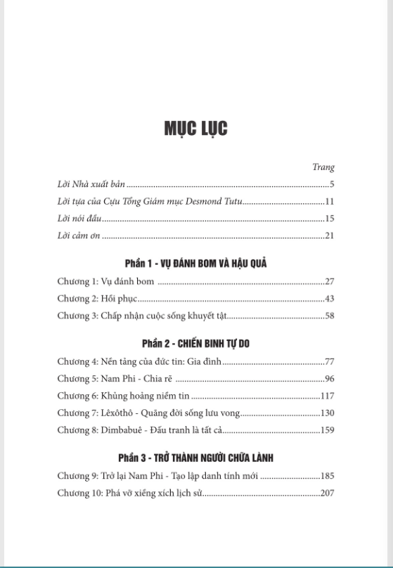 Cuu Chuoc Qua Khu - Hanh Trinh Tu Chien Binh Tu Do Den Nguoi Chua Lanh